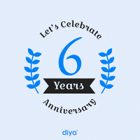Six Years Work Anniversary GIF by DiyaUA