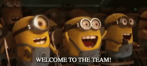 Welcome To The Team Minions GIF - Welcome To The Team Minions Despicable Me  - Discover & Share GIFs