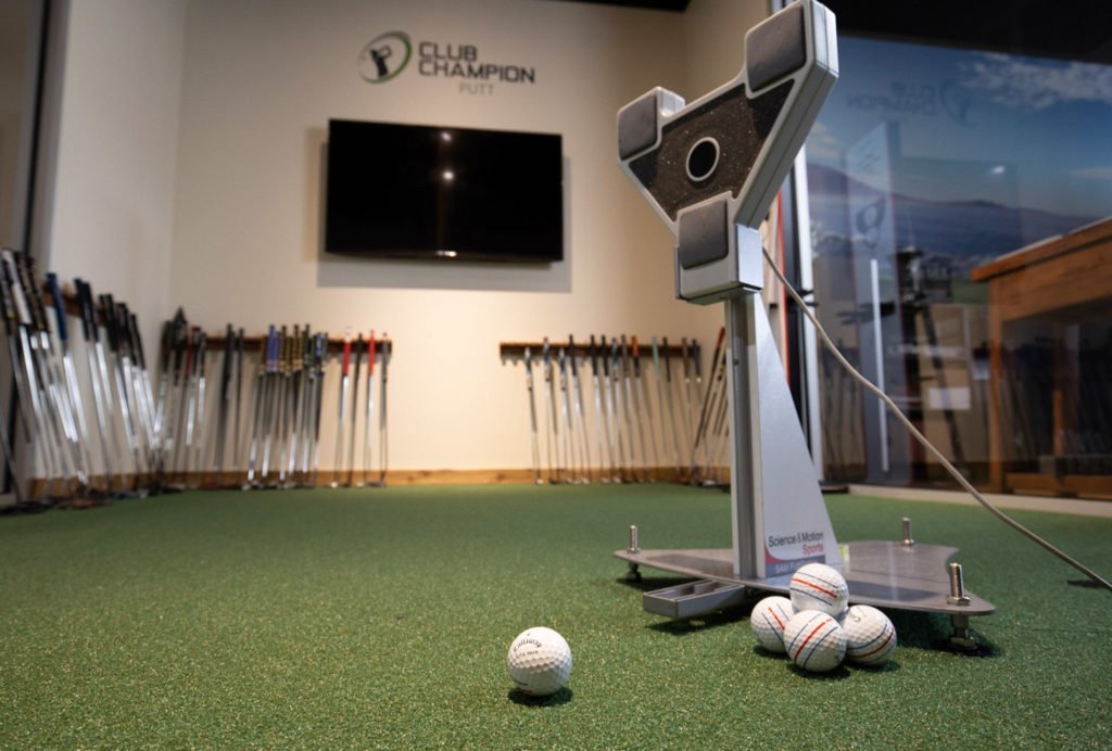 Sam Putt lab device for putter fitting