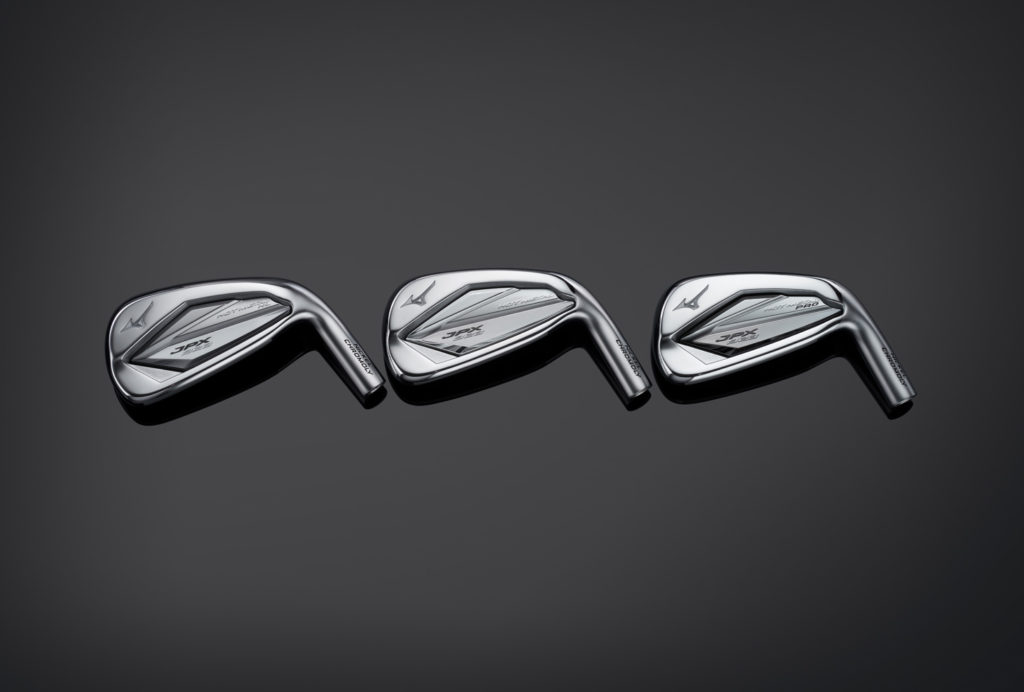 The three different JPX923 Hot Metal Irons