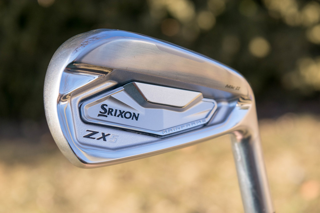 Close up of the Srixon ZX5 MKII Irons