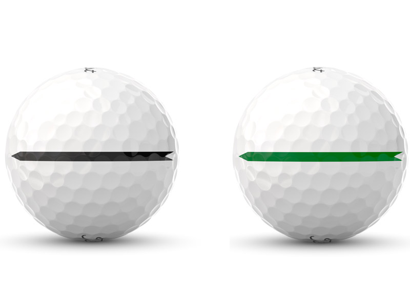 Different colors of the Titleist Performance Alignment