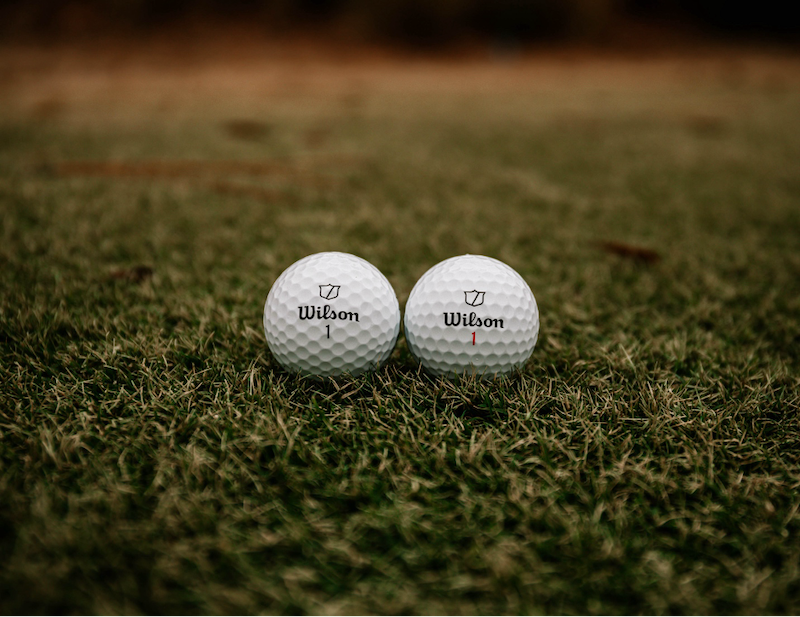 New logo on the 2024 Wilson Staff Model Golf Balls
